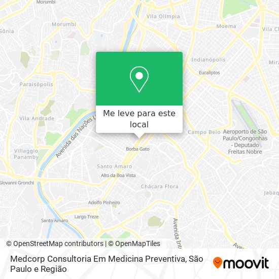 Medcorp Consultoria Em Medicina Preventiva mapa