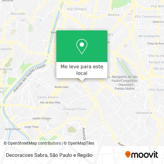 Decoracoes Sabra mapa