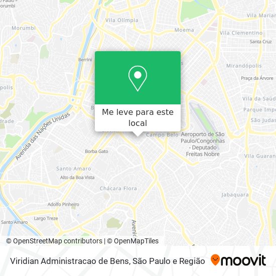 Viridian Administracao de Bens mapa