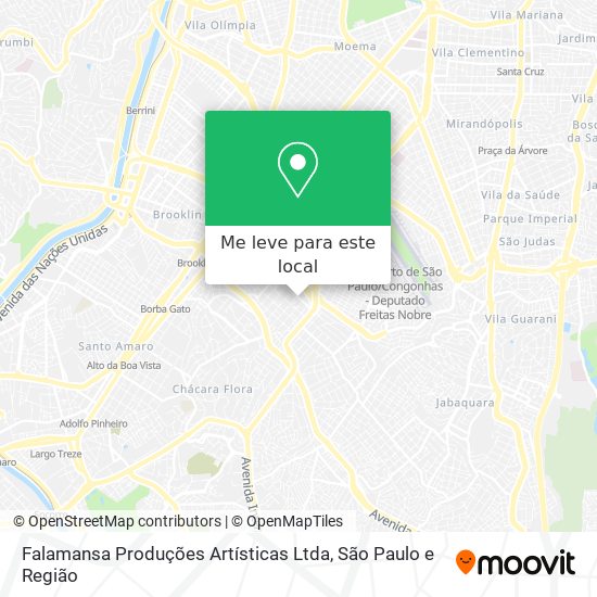 Falamansa Produções Artísticas Ltda mapa