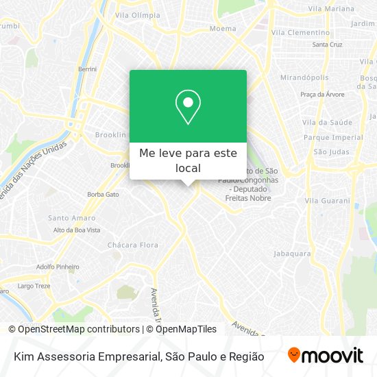 Kim Assessoria Empresarial mapa