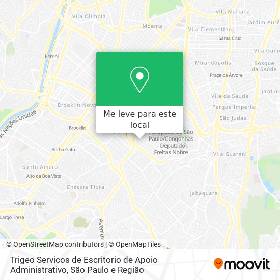 Trigeo Servicos de Escritorio de Apoio Administrativo mapa