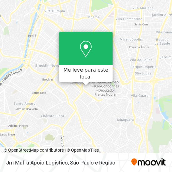 Jm Mafra Apoio Logistico mapa