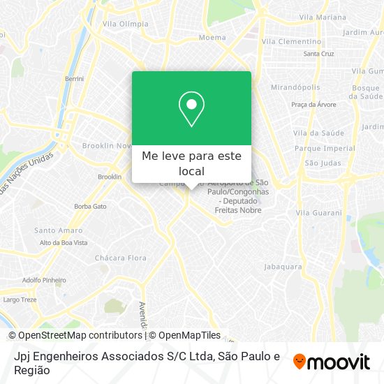 Jpj Engenheiros Associados S / C Ltda mapa