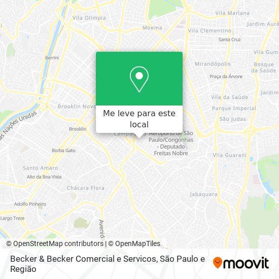 Becker & Becker Comercial e Servicos mapa