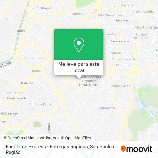 Fast Time Express - Entregas Rapidas mapa