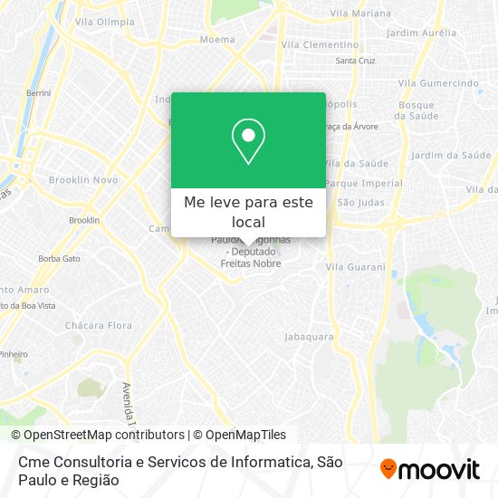 Cme Consultoria e Servicos de Informatica mapa