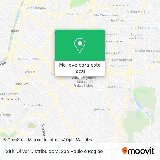 Sithi Oliver Distribuidora mapa
