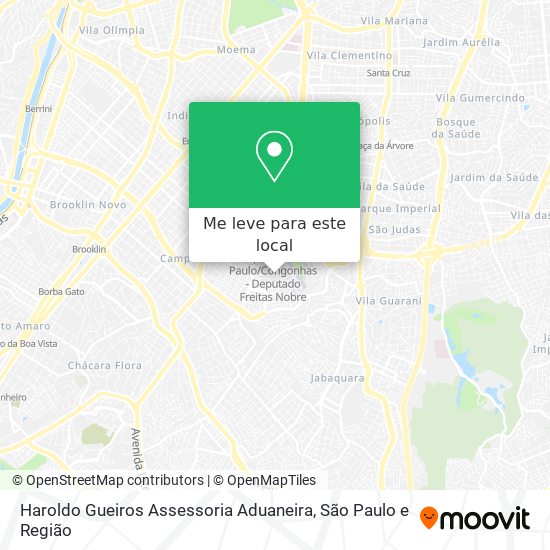 Haroldo Gueiros Assessoria Aduaneira mapa
