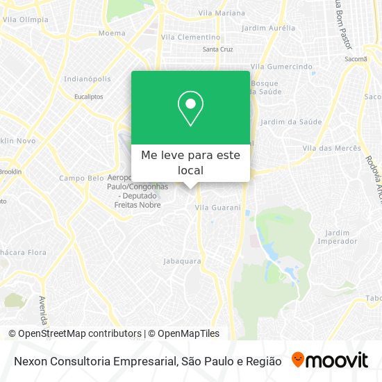 Nexon Consultoria Empresarial mapa