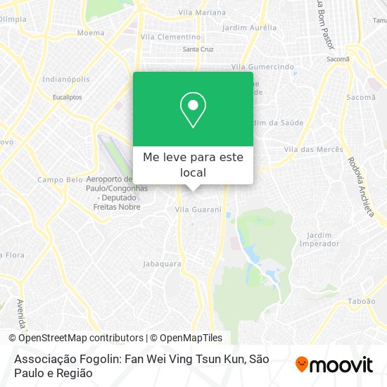 Associação Fogolin: Fan Wei Ving Tsun Kun mapa