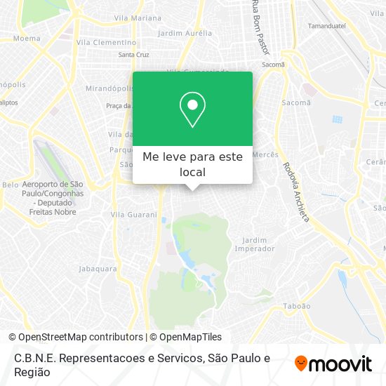 C.B.N.E. Representacoes e Servicos mapa