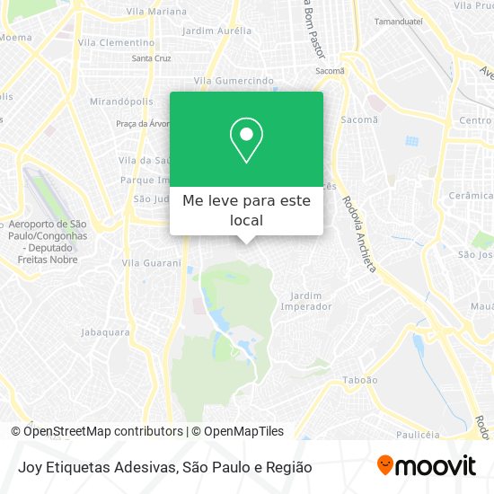 Joy Etiquetas Adesivas mapa