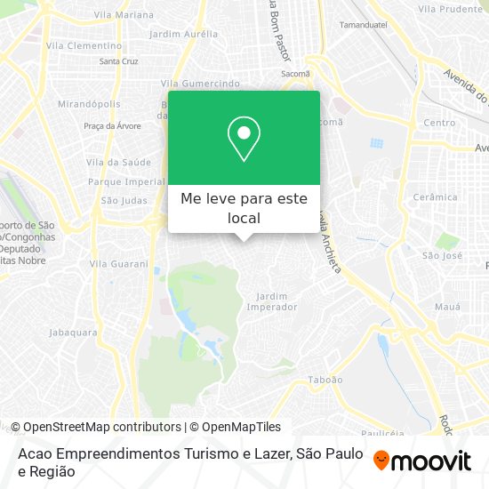 Acao Empreendimentos Turismo e Lazer mapa