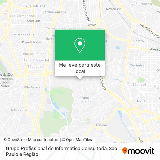 Grupo Profissional de Informatica Consultoria mapa