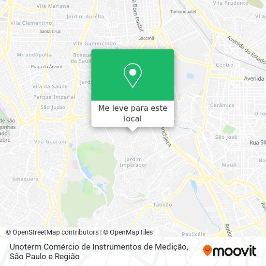 Unoterm Comércio de Instrumentos de Medição mapa