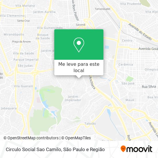 Circulo Social Sao Camilo mapa