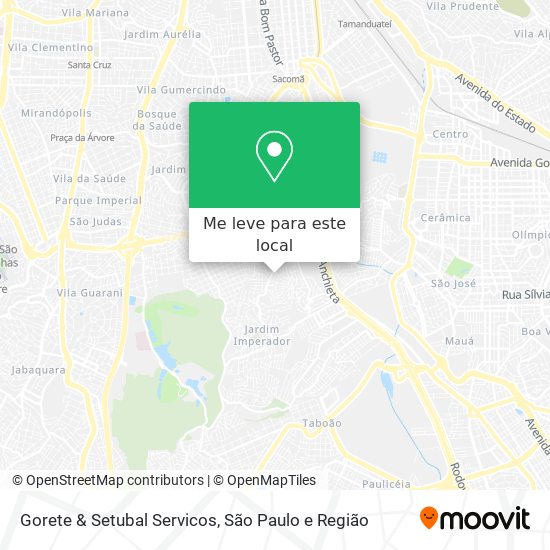 Gorete & Setubal Servicos mapa