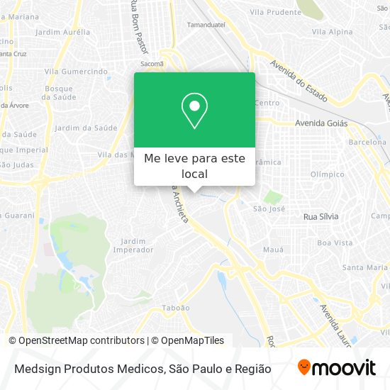 Medsign Produtos Medicos mapa