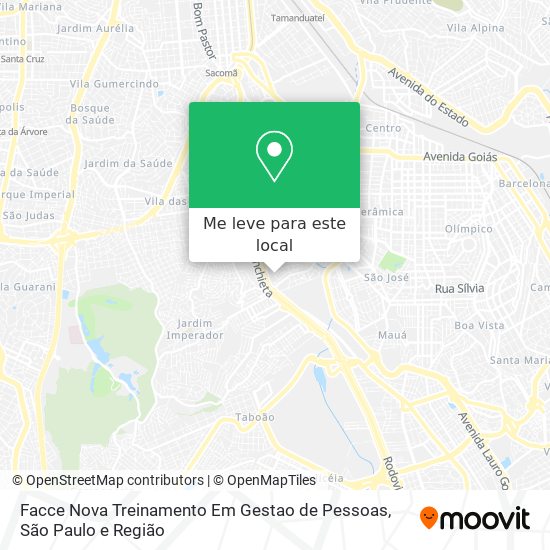 Facce Nova Treinamento Em Gestao de Pessoas mapa