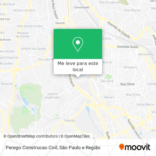 Perego Construcao Civil mapa