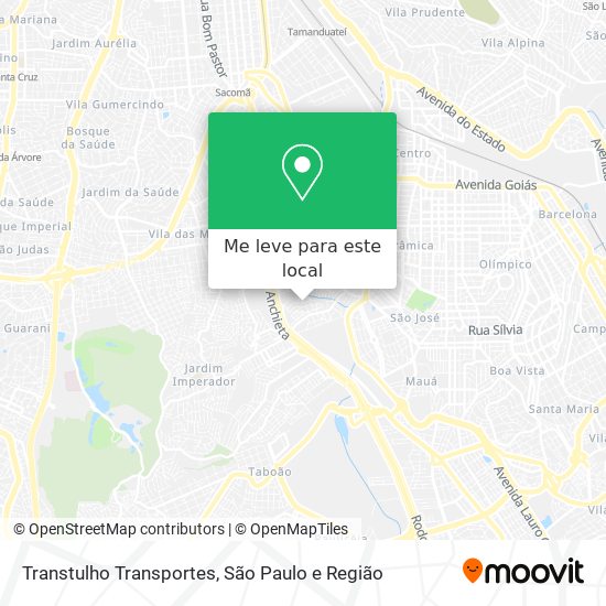 Transtulho Transportes mapa