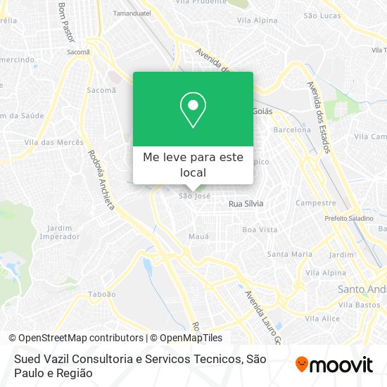 Sued Vazil Consultoria e Servicos Tecnicos mapa