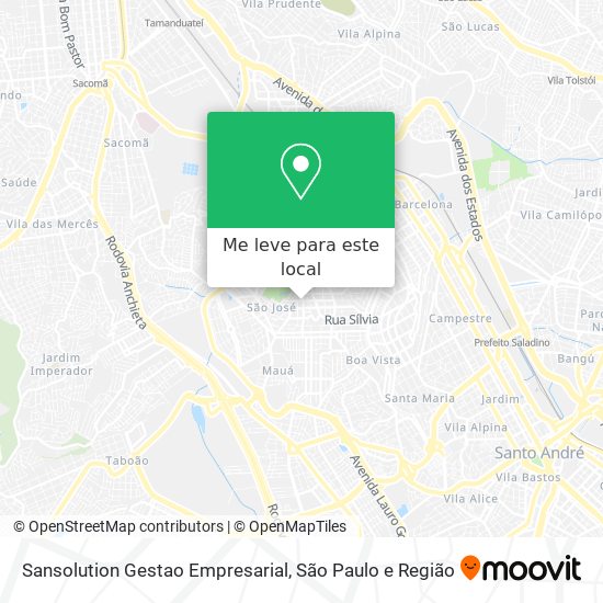 Sansolution Gestao Empresarial mapa