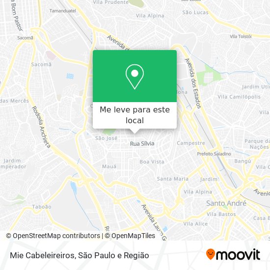 Mie Cabeleireiros mapa