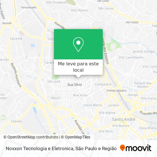 Noxxon Tecnologia e Eletronica mapa