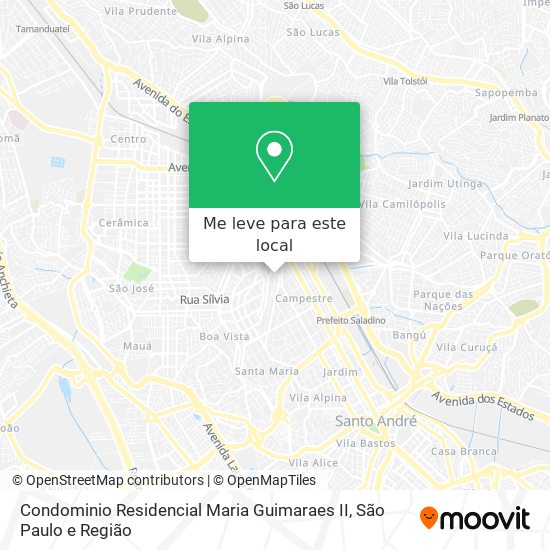 Condominio Residencial Maria Guimaraes II mapa