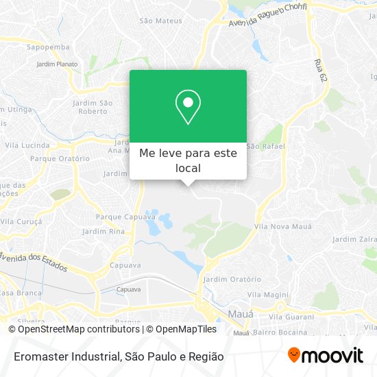 Eromaster Industrial mapa