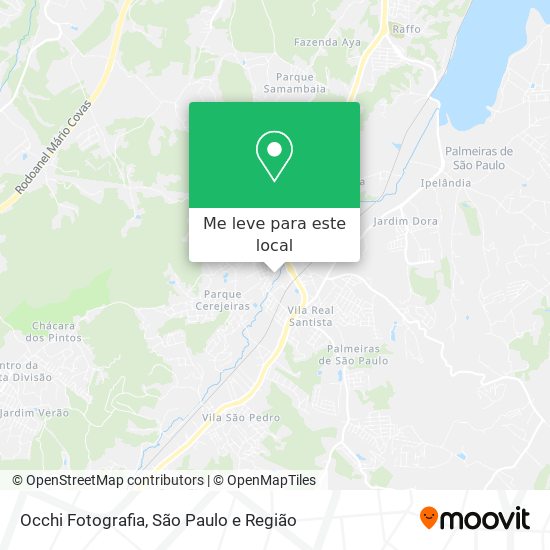 Occhi Fotografia mapa