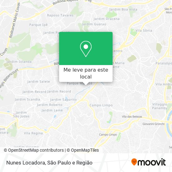 Nunes Locadora mapa