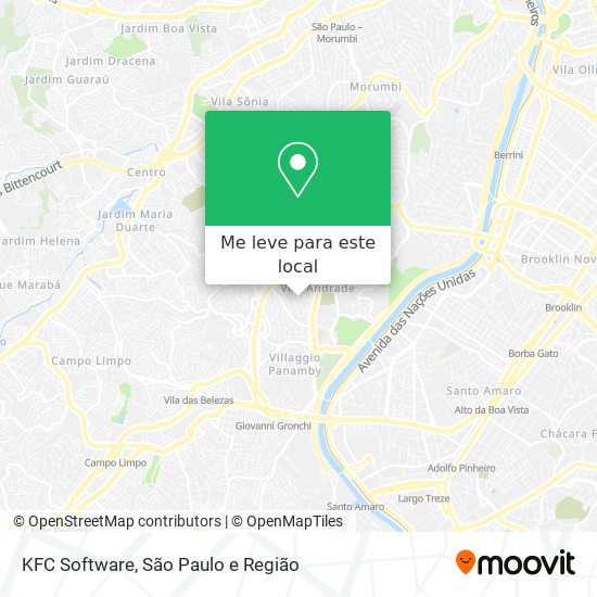 KFC Software mapa