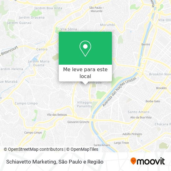 Schiavetto Marketing mapa
