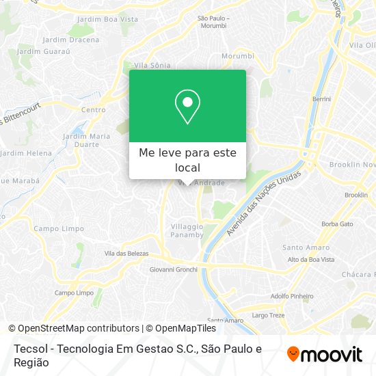 Tecsol - Tecnologia Em Gestao S.C. mapa