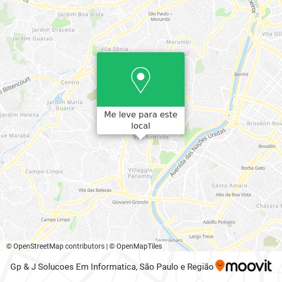 Gp & J Solucoes Em Informatica mapa