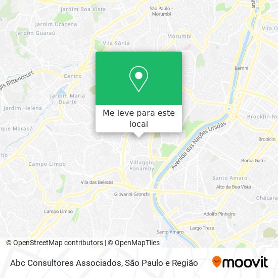 Abc Consultores Associados mapa