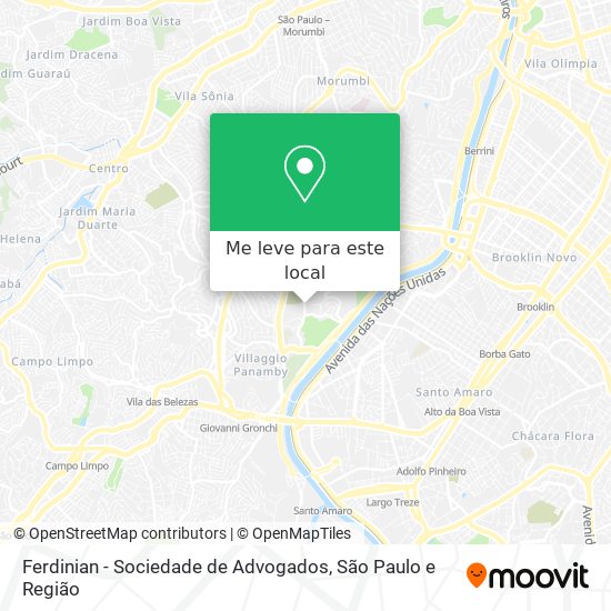 Ferdinian - Sociedade de Advogados mapa