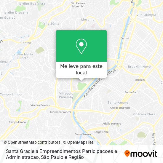 Santa Graciela Empreendimentos Participacoes e Administracao mapa