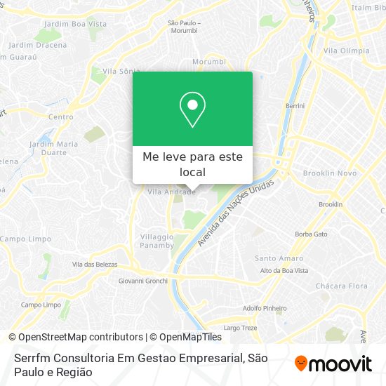 Serrfm Consultoria Em Gestao Empresarial mapa