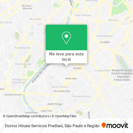 Doctor House Servicos Prediais mapa