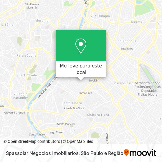 Spassolar Negocios Imobiliarios mapa