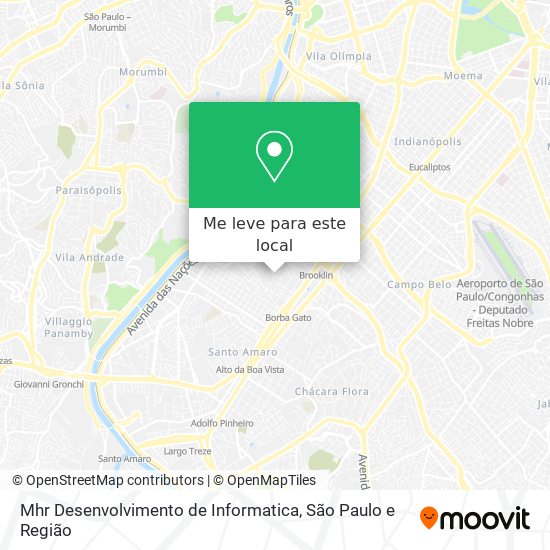 Mhr Desenvolvimento de Informatica mapa