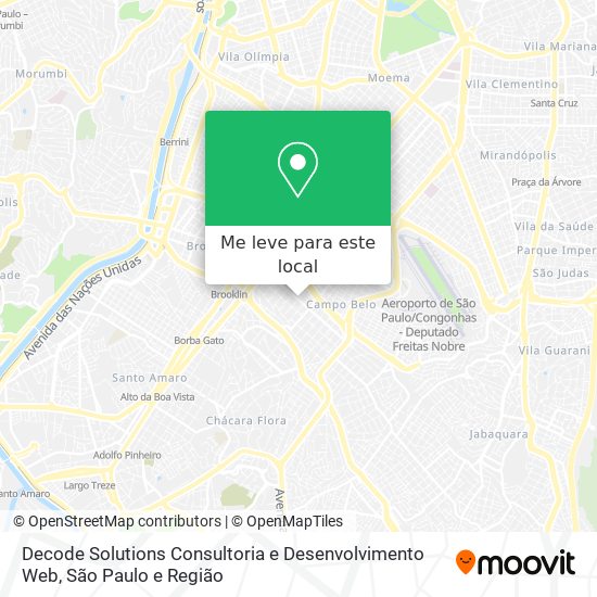 Decode Solutions Consultoria e Desenvolvimento Web mapa