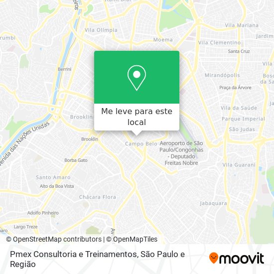 Pmex Consultoria e Treinamentos mapa