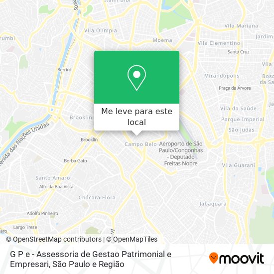 G P e - Assessoria de Gestao Patrimonial e Empresari mapa