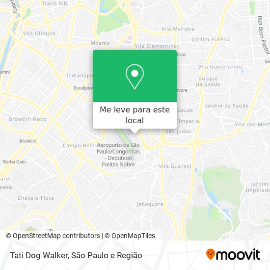 Tati Dog Walker mapa