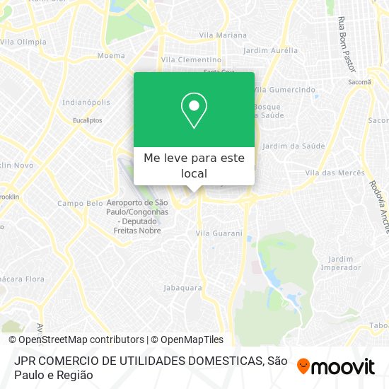 JPR COMERCIO DE UTILIDADES DOMESTICAS mapa